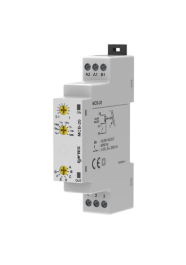 Entes%20M4897%20Mcb-20%20Dın1%2012-240VAC/DC%20Çok%20Fonsiyonlu%20Zaman%20Rölesi