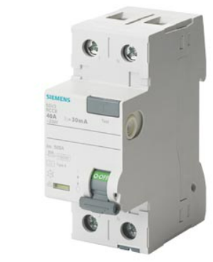 Siemens%201x63A%20A%20Tipi%20230V%2030mA%20Kaçak%20Akım%20Koruma%20Rölesi%20-%205SV5316-6