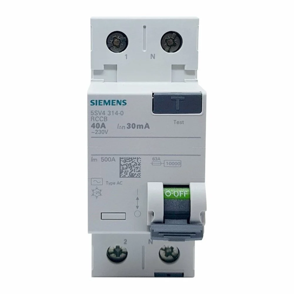 Siemens%202x40%20A%20300Ma%20Kaçak%20Akım%20Koruma%20Rölesi%205SV5614-6