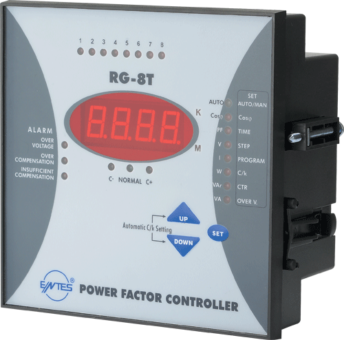 Entes RG-8T Reaktif Güç Kontrol Rölesi